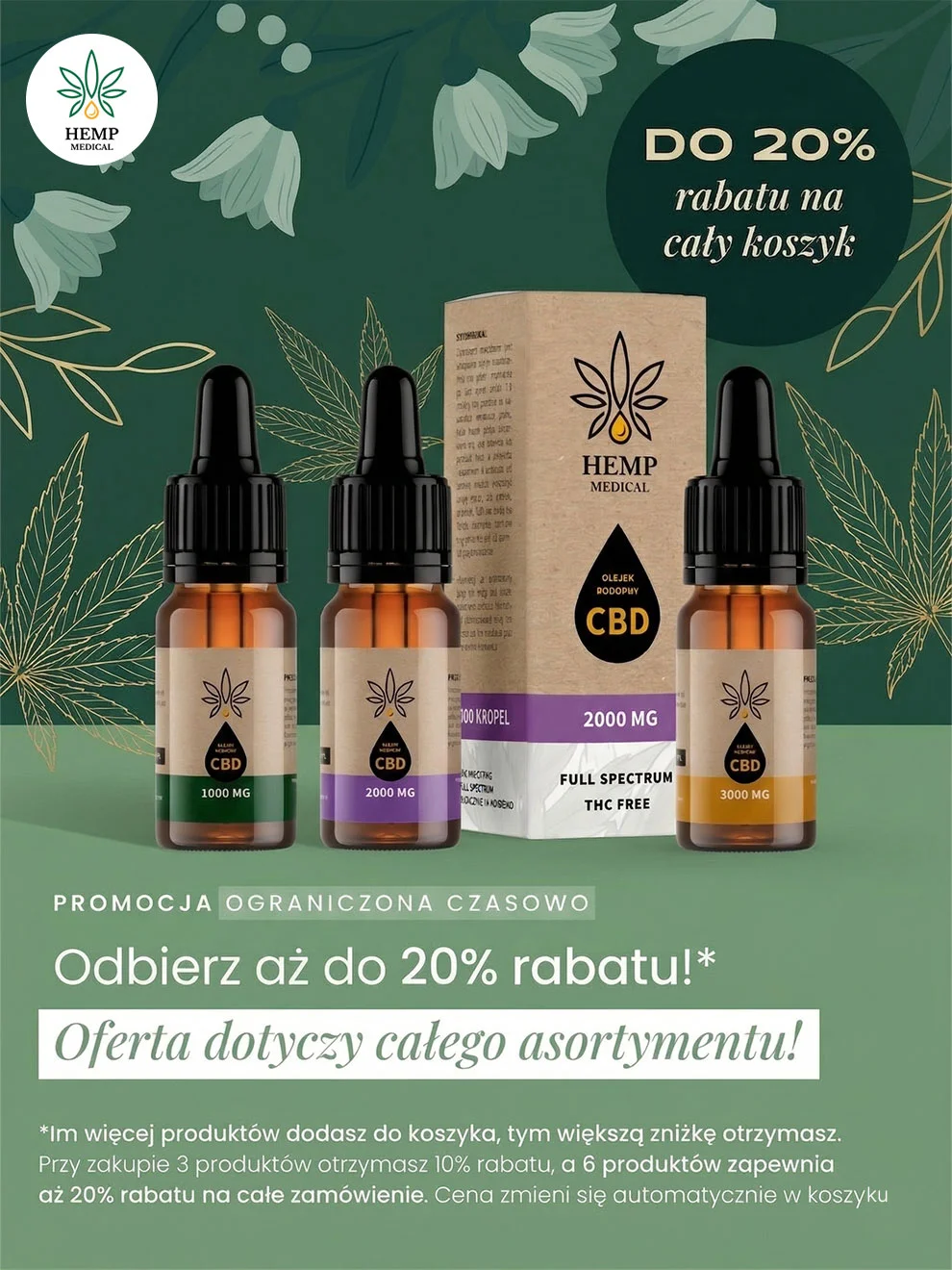 Promocja Hemp Medical do -20%